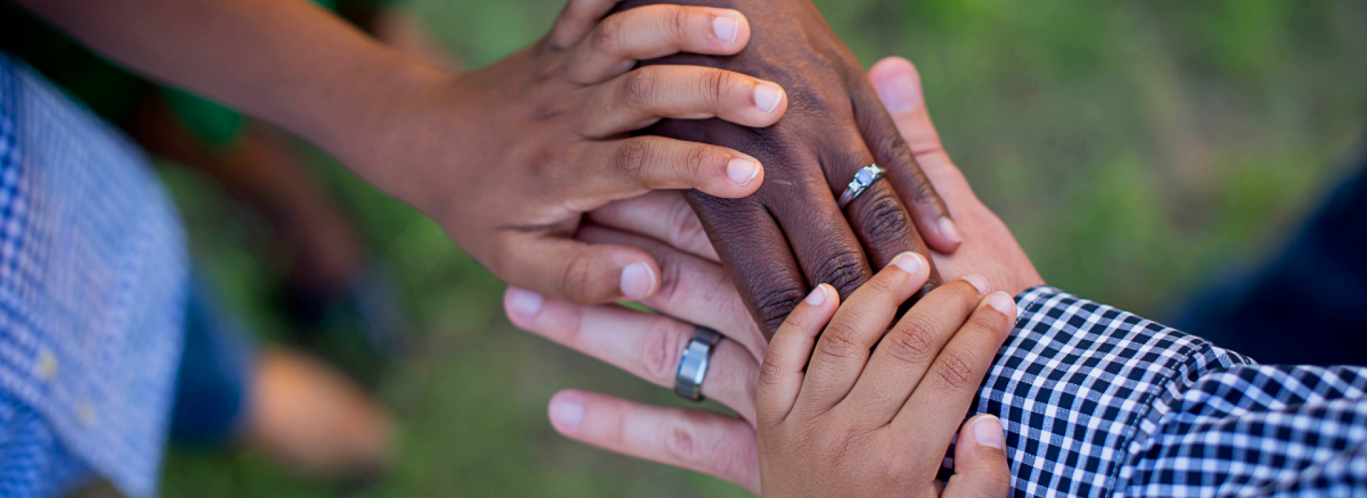 family hands